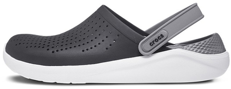 Crocs卡駱馳 LiteRide 運動涼鞋 男女同款 黑灰 Buy Crocs卡駱馳 LiteRide 運動涼鞋 男女同款 黑灰