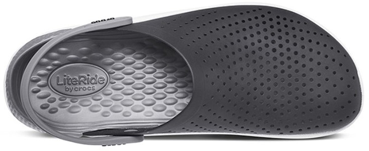 Crocs卡駱馳 LiteRide 運動涼鞋 男女同款 黑灰 Lookbook Crocs卡駱馳 LiteRide 運動涼鞋 男女同款 黑灰