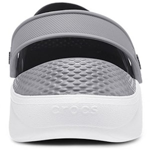 Crocs卡駱馳 LiteRide 運動涼鞋 男女同款 黑灰 Shop Crocs卡駱馳 LiteRide 運動涼鞋 男女同款 黑灰