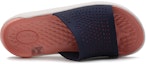 Shop Crocs LiteRide Slide 'Navy Pink' 205183-4JG