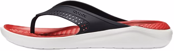 Crocs LiteRide Slide 'Red White' 205182-066 Crocs LiteRide Slide 'Red White' 205182-066