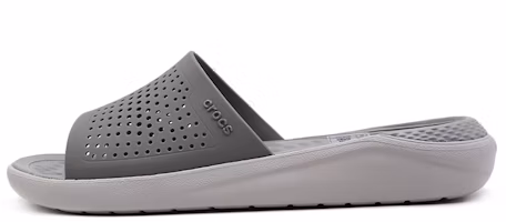 Crocs LiteRide Slides 'Grey' 205183-06J Crocs LiteRide Slides 'Grey' 205183-06J