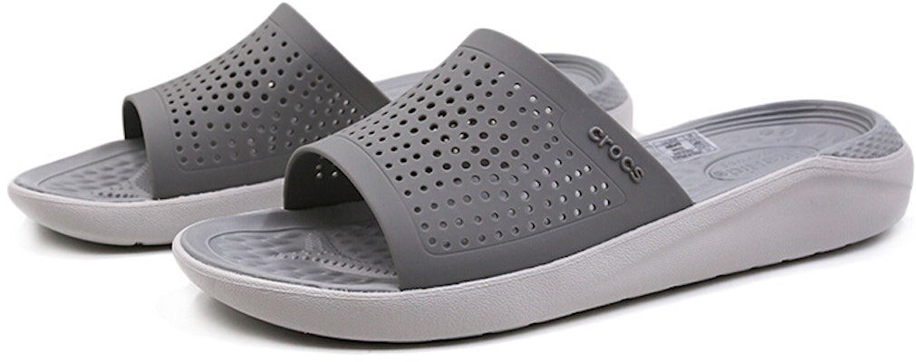 Crocs LiteRide Slides 'Grey' 205183-06J Lookbook Crocs LiteRide Slides 'Grey' 205183-06J