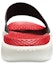 Details for Crocs LiteRide Slides 'Merah Hitam Putih' 205183-066