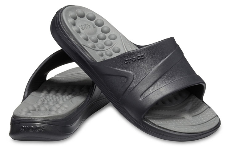Shop Crocs LiteRide Slipper 'Black Outdoor Beach' 205546-0DD