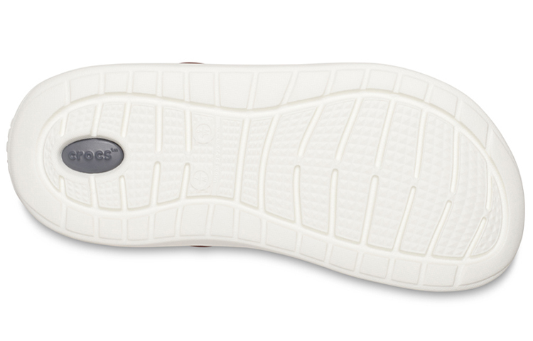 Sizing Crocs LiteRide 男女同款棕色凉鞋 204592-616