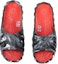 Lookbook Crocs Selipar Marbled Echo 'Hitam' 208467-0X9