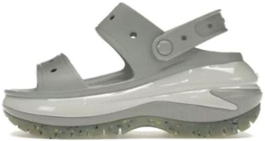 Crocs Mega Crush Clogs 'Light Grey' 207989-007 Crocs Mega Crush Clogs 'Light Grey' 207989-007