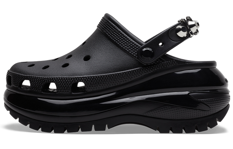 Crocs Mega Crush Rebel Rebel Clog Black 208328-060