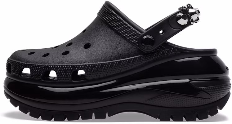 Crocs Mega Crush Rebel Rebel Clog Black 208328-060 Buy Crocs Mega Crush Rebel Rebel Clog Black 208328-060