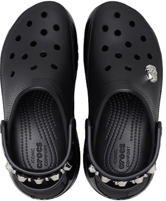 Crocs Mega Crush Rebel Rebel Clog Black 208328-060 Shop Crocs Mega Crush Rebel Rebel Clog Black 208328-060