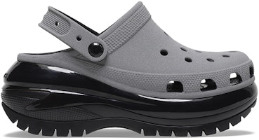 Crocs Mega Crush Reflective Clogs 'Grey Black' 209172-1LP Crocs Mega Crush Reflective Clogs 'Grey Black' 209172-1LP