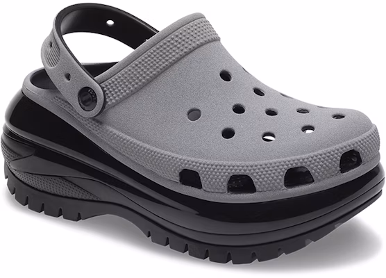 Crocs Mega Crush Reflective Clogs 'Grey Black' 209172-1LP Lookbook Crocs Mega Crush Reflective Clogs 'Grey Black' 209172-1LP