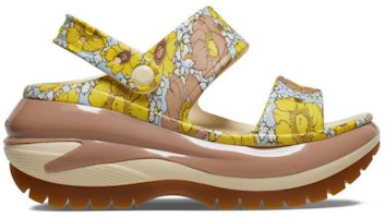 Crocs 巨型复古花卉凉鞋 '香草软木' 208966-1LQ Order Crocs 巨型复古花卉凉鞋 '香草软木' 208966-1LQ