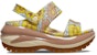 Crocs Mega Crush Retro Bunga Sandal 'Vanilla Cork' 208966-1LQ