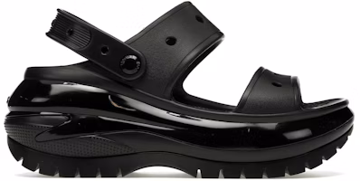 Crocs Mega Crush Sandal 'Black' 207989-001 Crocs Mega Crush Sandal 'Black' 207989-001