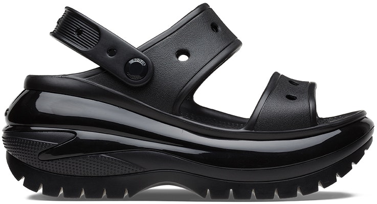 Crocs 巨型厚底凉鞋 '黑色' 207989-001 Order Crocs 巨型厚底凉鞋 '黑色' 207989-001