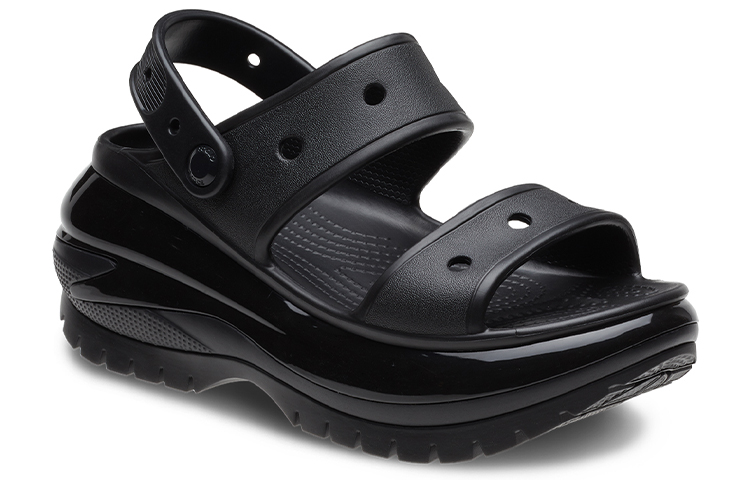 Shop Sandal Crocs Mega Crush 'Hitam' 207989-001