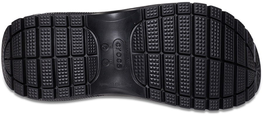 Crocs Mega Crush Sandal 'Black' 207989-001 Details for Crocs Mega Crush Sandal 'Black' 207989-001