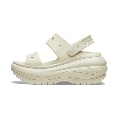 Crocs Mega Crush Sandal 'Bone'