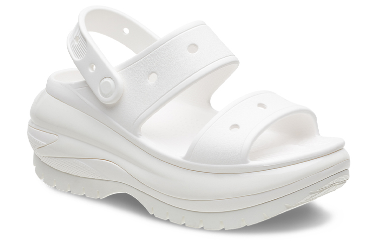 Lookbook Crocs Mega Crush Sandalen ''Wit'' 207989-100