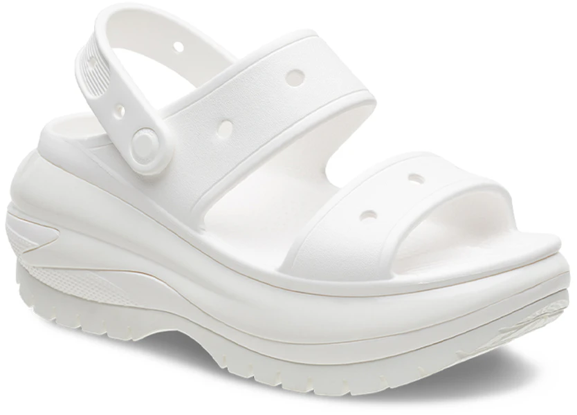 Crocs Mega Crush Sandalen ''Wit'' 207989-100 Lookbook Crocs Mega Crush Sandalen ''Wit'' 207989-100