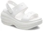 Lookbook Crocs Mega Crush Sandalen ''Wit'' 207989-100