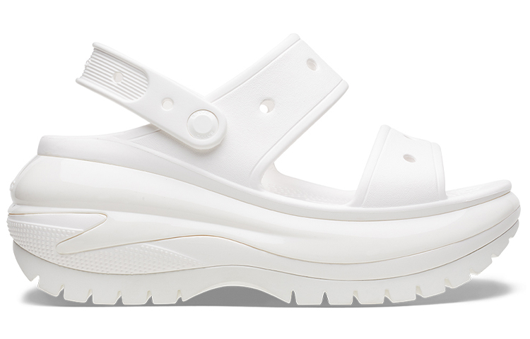 Shop Crocs Mega Crush Sandalen ''Wit'' 207989-100