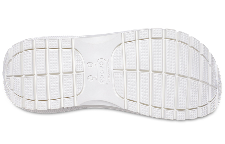 Sizing Crocs Mega Crush Sandalen ''Wit'' 207989-100