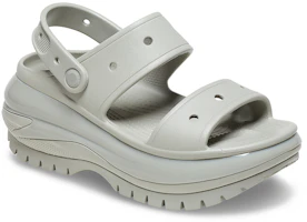 Lookbook Crocs卡駱馳 經典光輪 舒適百搭 沙灘涼鞋 女款 灰