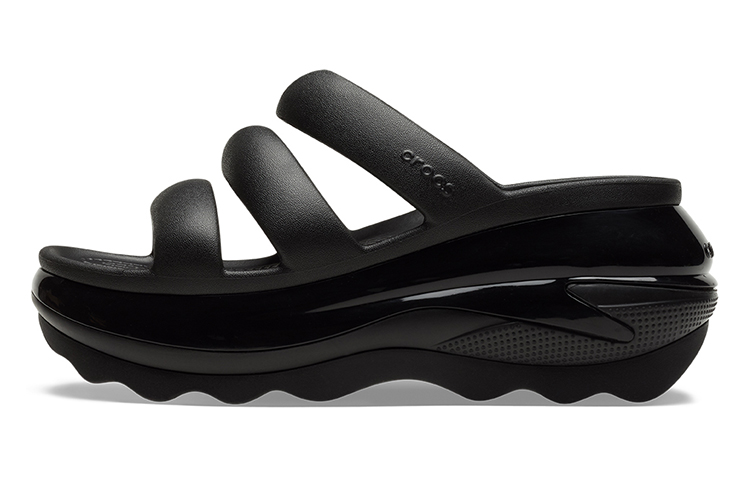 Crocs Mega Crush Triple Strap 'Black' 209842-001