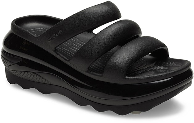Crocs Mega Crush Triple Strap 'Black' 209842-001 Lookbook Crocs Mega Crush Triple Strap 'Black' 209842-001