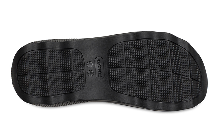 Details for Crocs Mega Crush Triple Strap 'Hitam' 209842-001