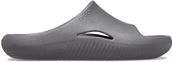Order Crocs卡駱馳 Mellow 耐磨防滑 一字拖鞋 男女同款 灰色