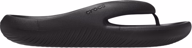 Crocs Mellow Recovery Flip 'Black' 208437-001 Crocs Mellow Recovery Flip 'Black' 208437-001