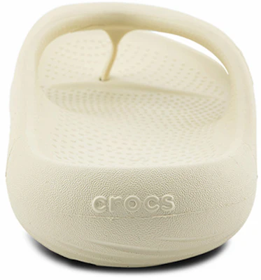 Crocs卡駱馳 面包人字 运动拖鞋 男女同款 骨白色 Details for Crocs卡駱馳 面包人字 运动拖鞋 男女同款 骨白色