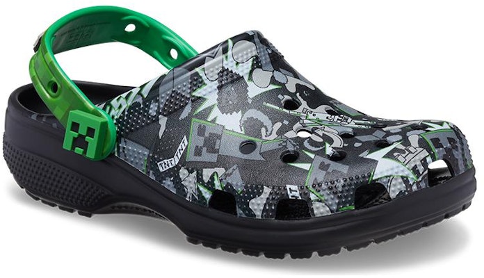 Crocs Minecraft Classic Clog Kasut Zoccoli 208411-90H Lookbook Crocs Minecraft Classic Clog Kasut Zoccoli 208411-90H