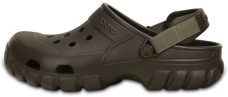 crocs-minimalistic-wear-resistant-cozy-sports-unisex-brown-sandals-202651-23-b