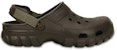 Crocs Minimalistic Wear-Resistant Cozy Sports Unisex Brown Sandals 202651-23B