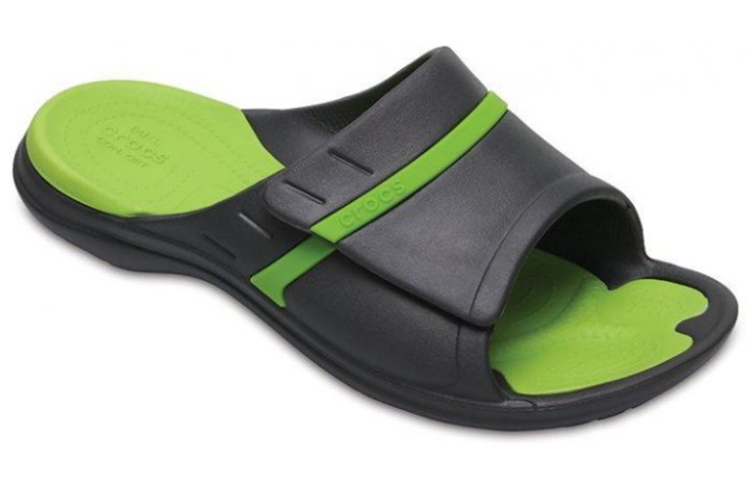 Shop Crocs Modi Scarpe Casual Unisex Nero Verde 204144-0A1