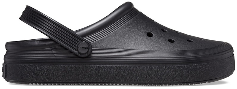 크록스 오프 코트 클로그 '블랙' (Keurokeuseu Opeu Koteu Keulrogeu 'Beullaek') 208371-060 Order 크록스 오프 코트 클로그 '블랙' (Keurokeuseu Opeu Koteu Keulrogeu 'Beullaek') 208371-060