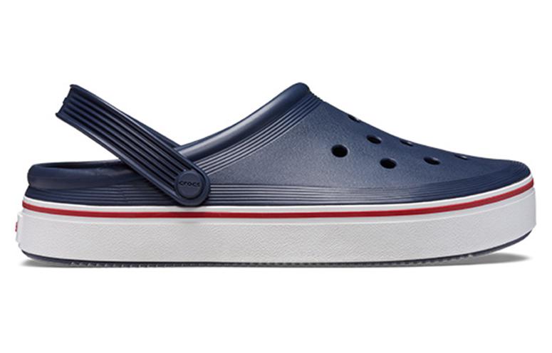 Lookbook Crocs 海军蓝场外木屐鞋 208371-410