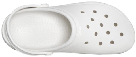 Purchase Crocs 卡駱馳 平板洞洞涼鞋 男女同款 白