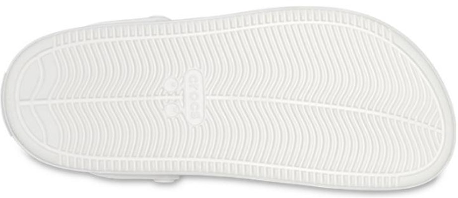 Crocs 卡駱馳 平板洞洞涼鞋 男女同款 白 Purchase Crocs 卡駱馳 平板洞洞涼鞋 男女同款 白