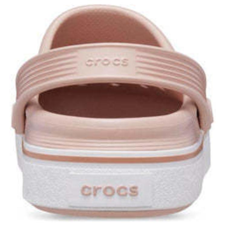 Shop Crocs Off Court 休閒拖鞋 粉黏土色 208371-6TY