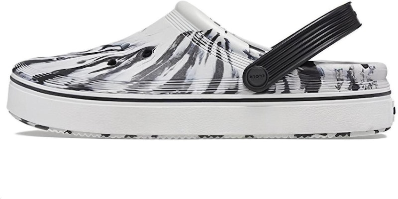 Crocs Off Court Clogs 'Marble White Black' 208601-066 Buy Crocs Off Court Clogs 'Marble White Black' 208601-066