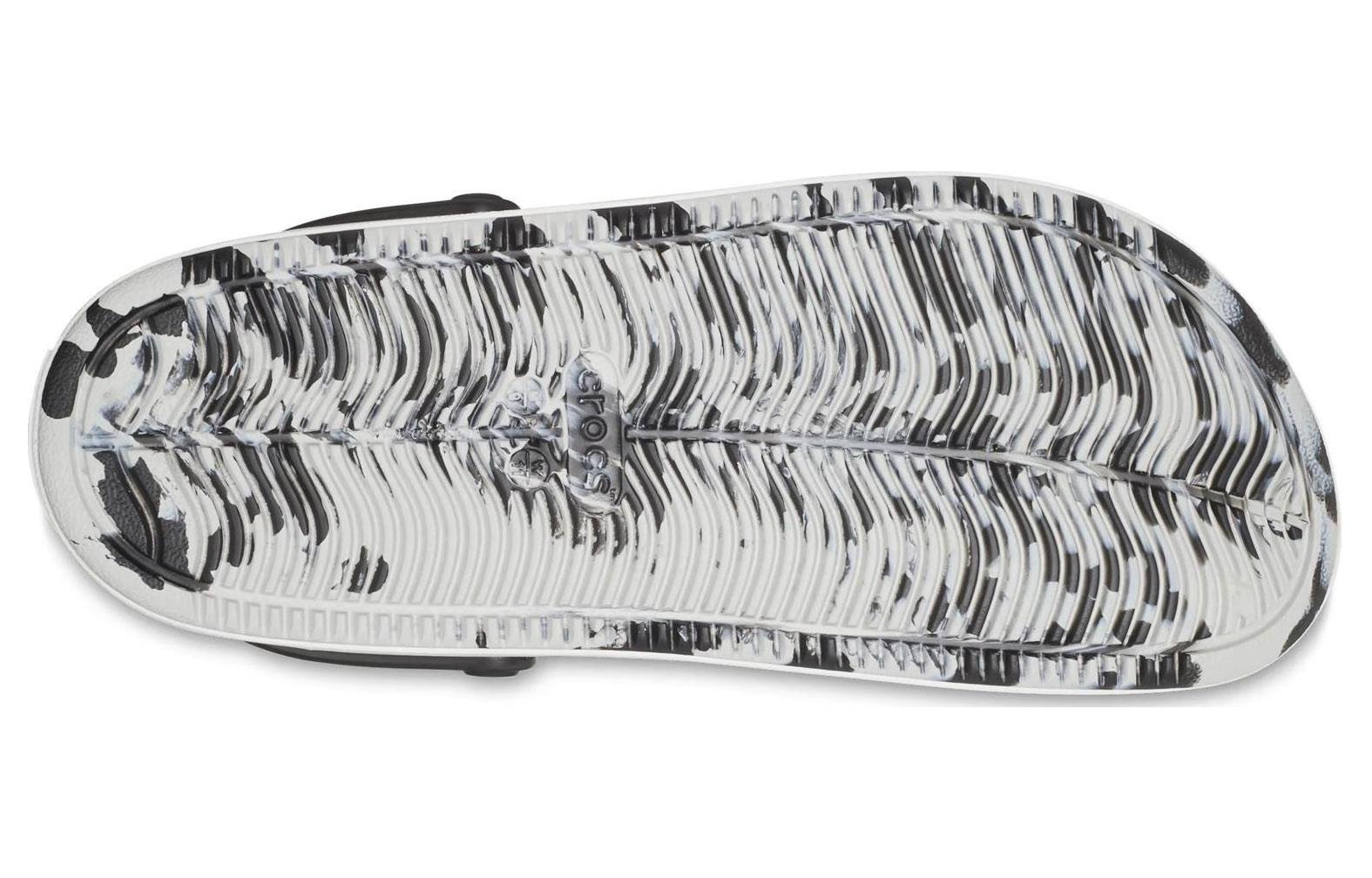 Shop Crocs Off Court Clogs 'Marble Putih Hitam' 208601-066