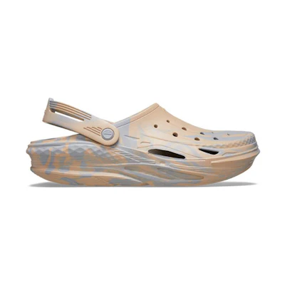 Crocs Off Grid Marbled Clog Light Grey Multi