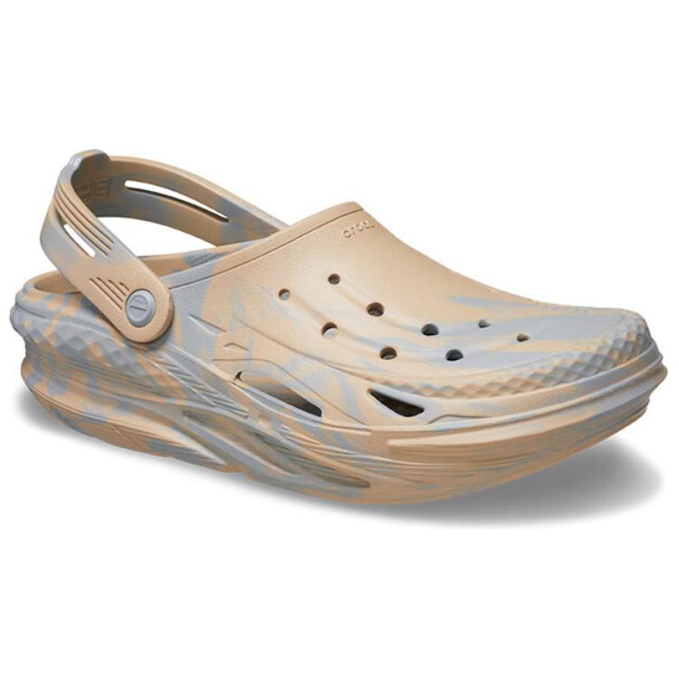 Lookbook Crocs Off Grid Marbled Clog Abu-Abu Muda Multi. 210453-0ES