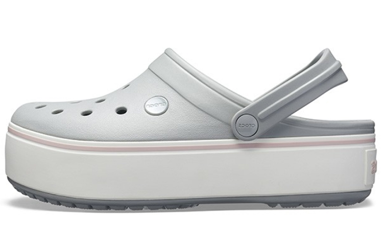 Crocs Platform Clog 'Light Grey' 205434-04M